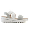 Sandalias Chill Sunday de Niños - CS MICA Blanco-plateado