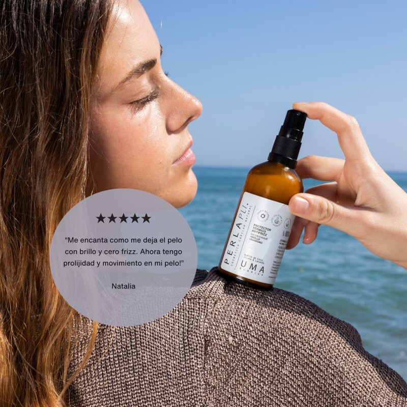 Protector Térmico Anti Frizz Perla Pli Uma 100 Ml. Protector Térmico Anti Frizz Perla Pli Uma 100 Ml.