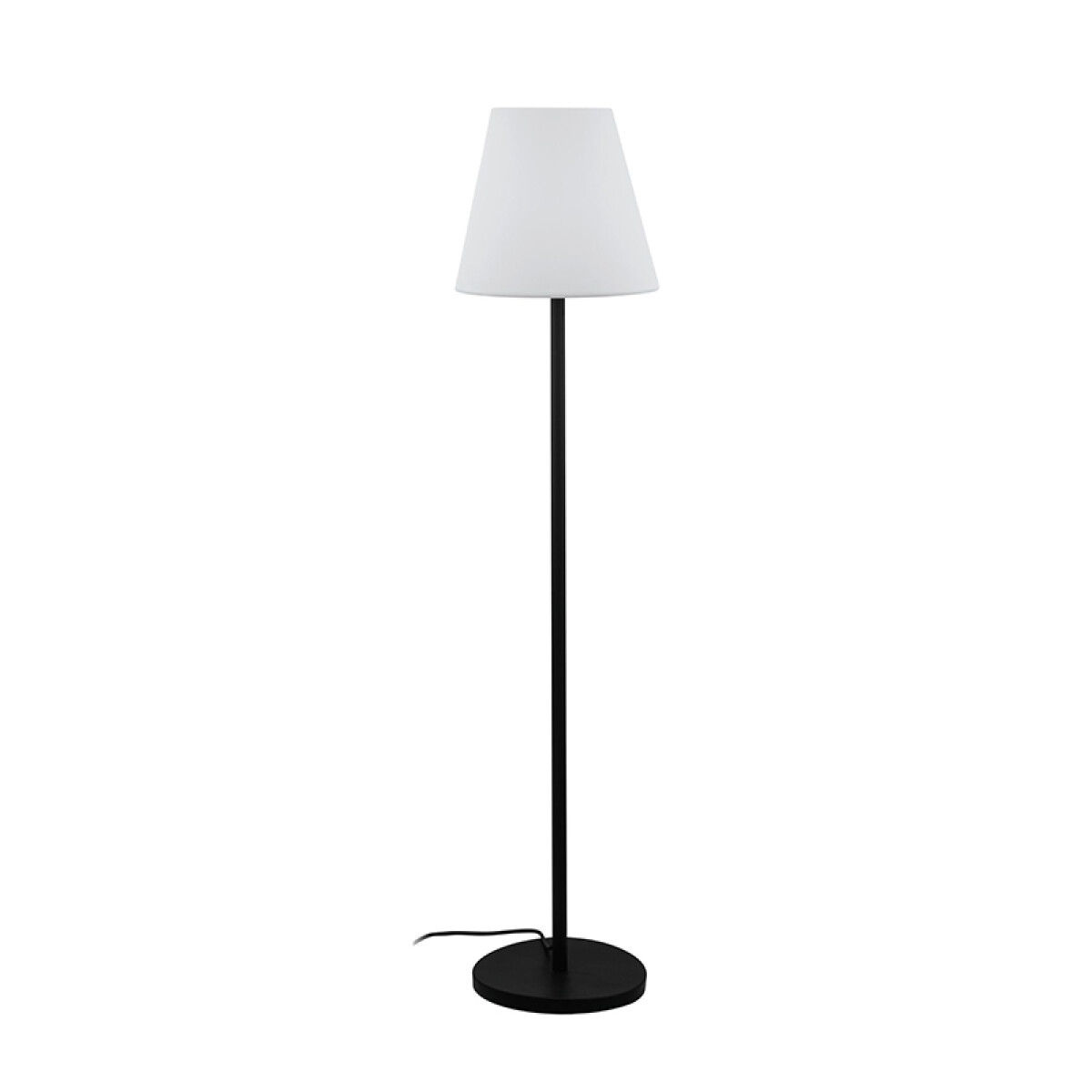 Portátil pie negro y pant. blanco E27 IP44 ALGHERA - EG0457 