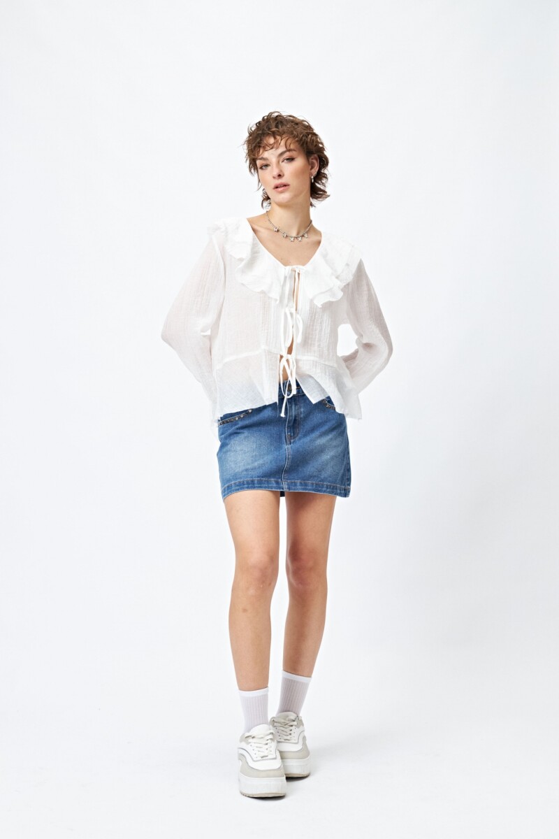 FALDA STONE Azul