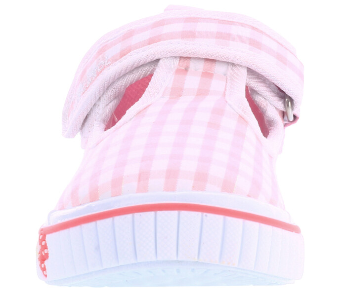 Guillerminas de Niña MINI Miss Carol MUM con tela a cuadros Rosado