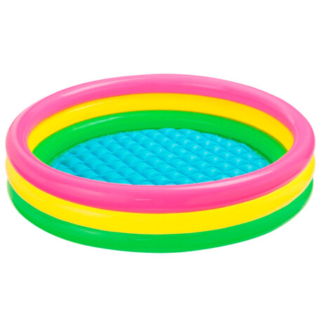Piscina Intex Inflable 3 Aros 275 L Fondo Acolchonado Inx057422