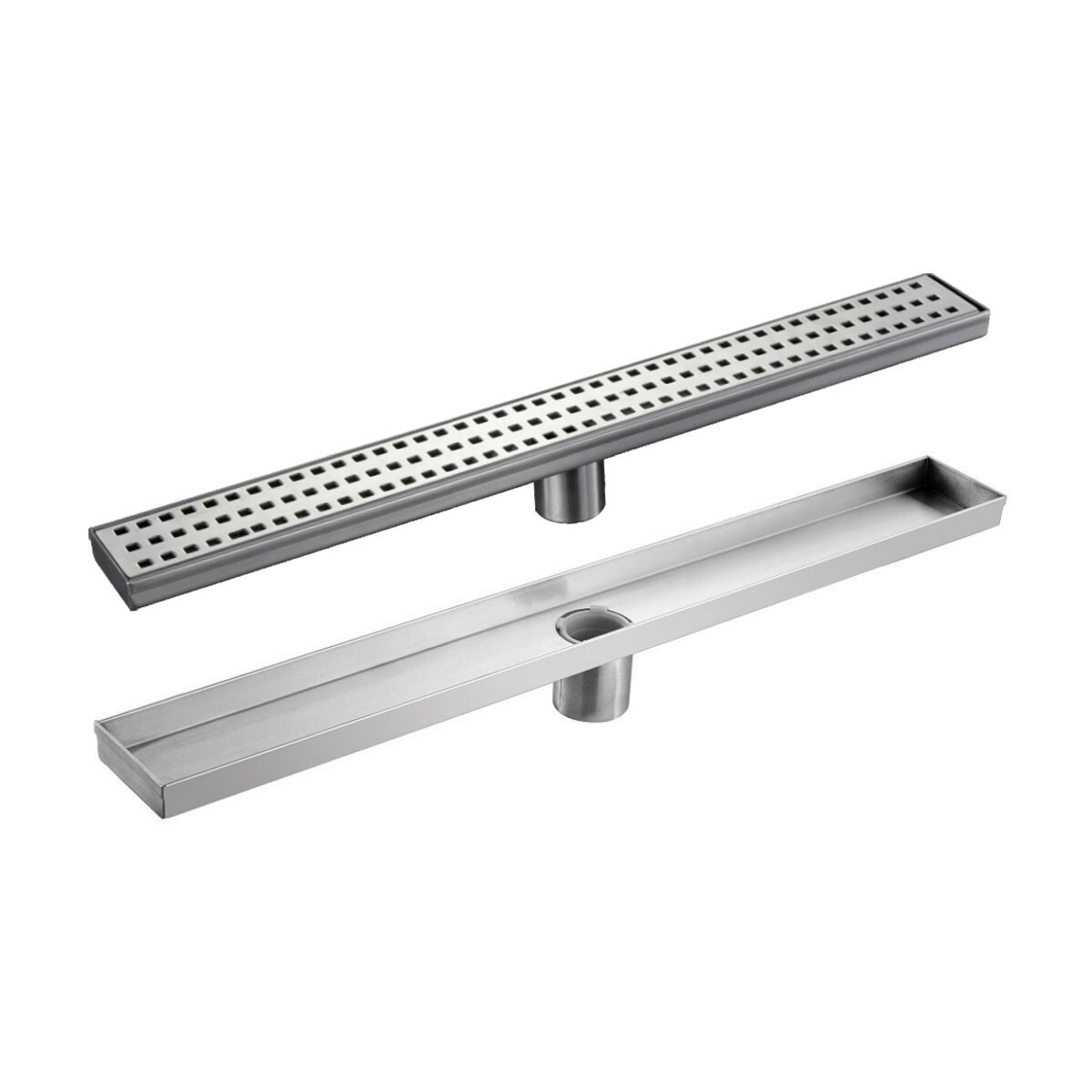 Desagüe Rectangular En Acero Inox 60X7 