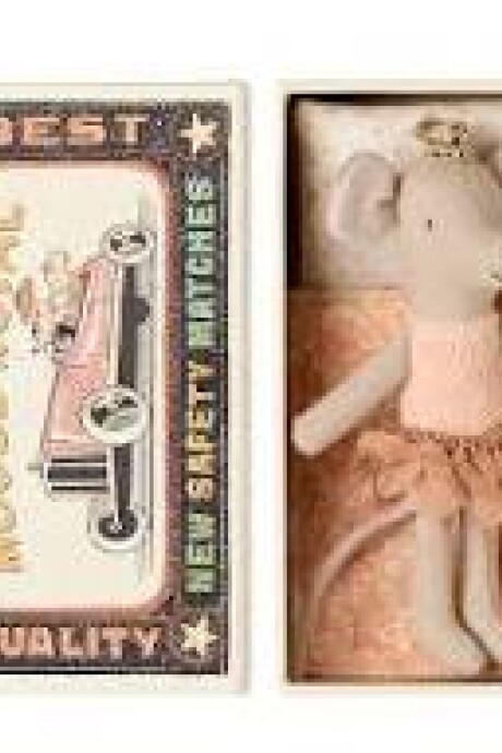 RATONA CON CORONA EN CAJA RATONA CON CORONA EN CAJA