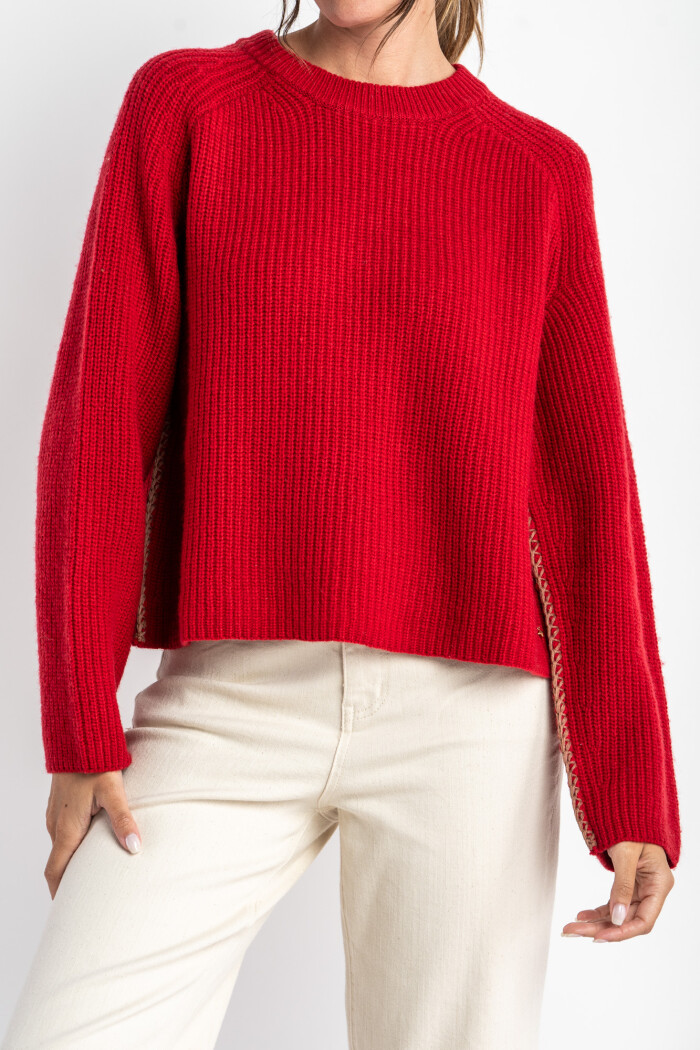 Sweater Lana Rojo