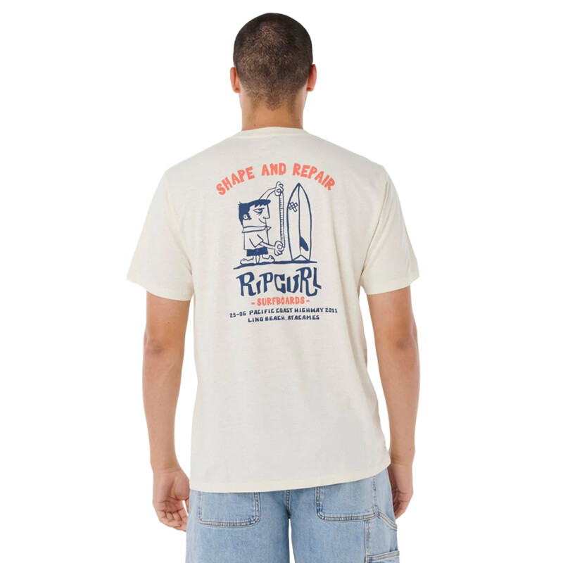 Remera Rip Curl Shaper Address - Beige Remera Rip Curl Shaper Address - Beige