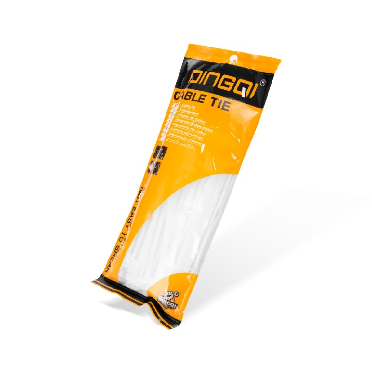 DINGQI COLLARIN BLANCO 2.5*100MM 100 UNIDADES 