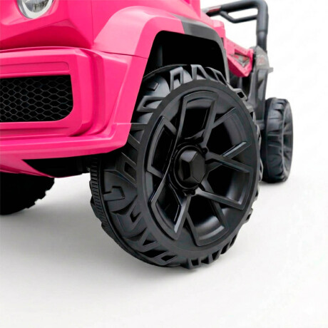 Auto A Bateria Cuatriciclo Wagon 4x4 C/control Remoto Rosa