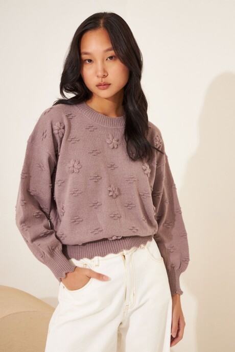 SWEATER CAMELIA UVA