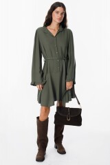 Lace Leather Bag Chocolate