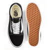 Championes Vans Plataforma UA Old Skool Stackform de Mujer - VN0A7Q5M6BT Negro-blanco