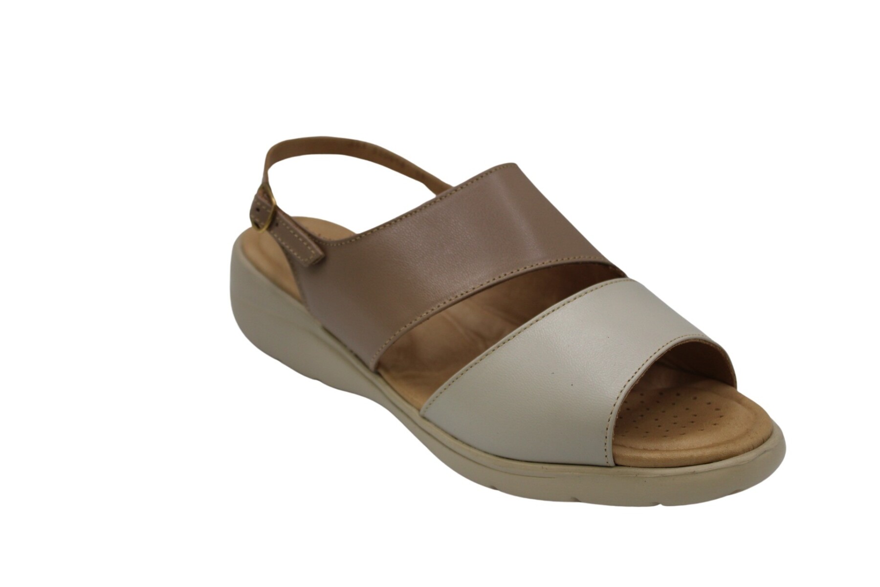 M.GALLI FLAT - OFFWHT/NUD 