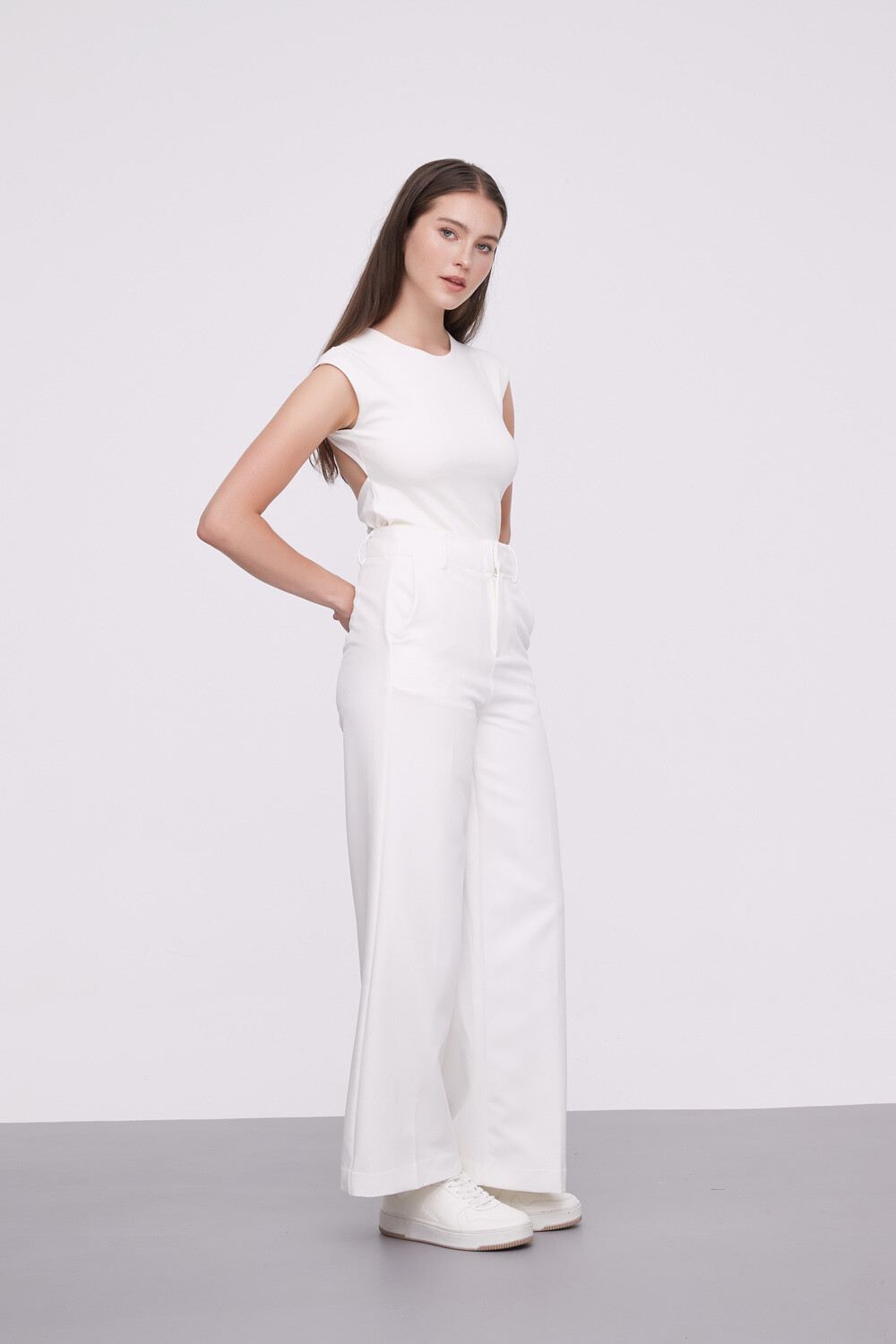 Pantalon Augusta Marfil / Off White