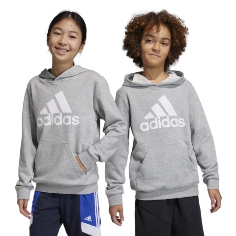 Canguro Adidas Essentials Logo Gris