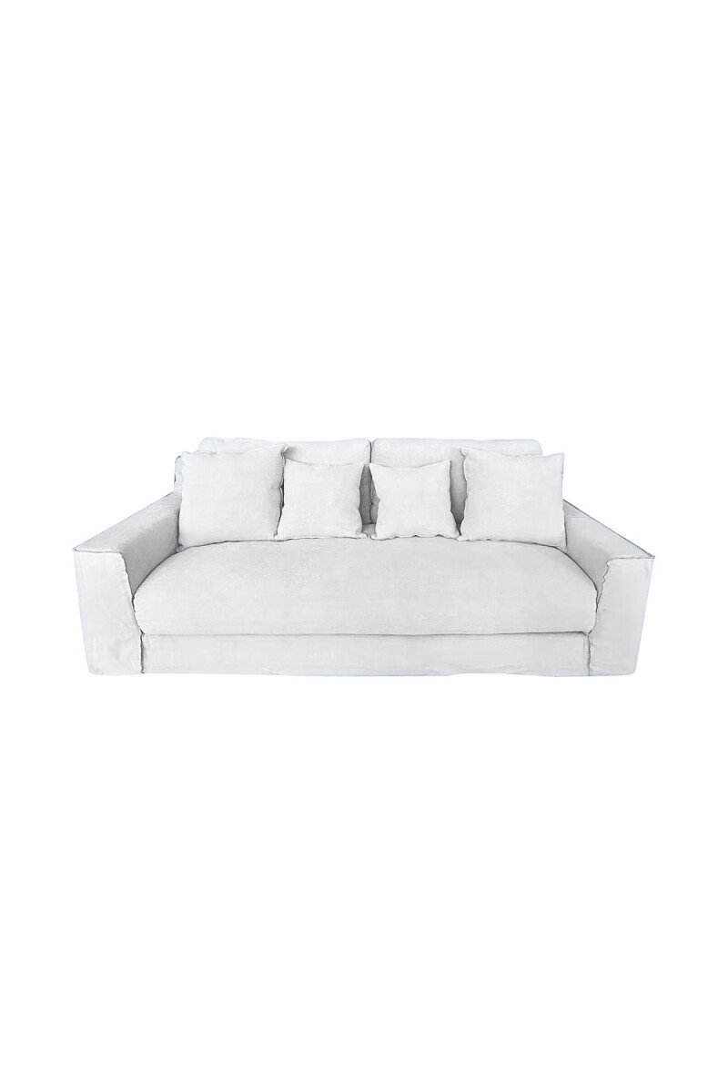 Sofá Sand, 3 Cuerpos - Blanco 