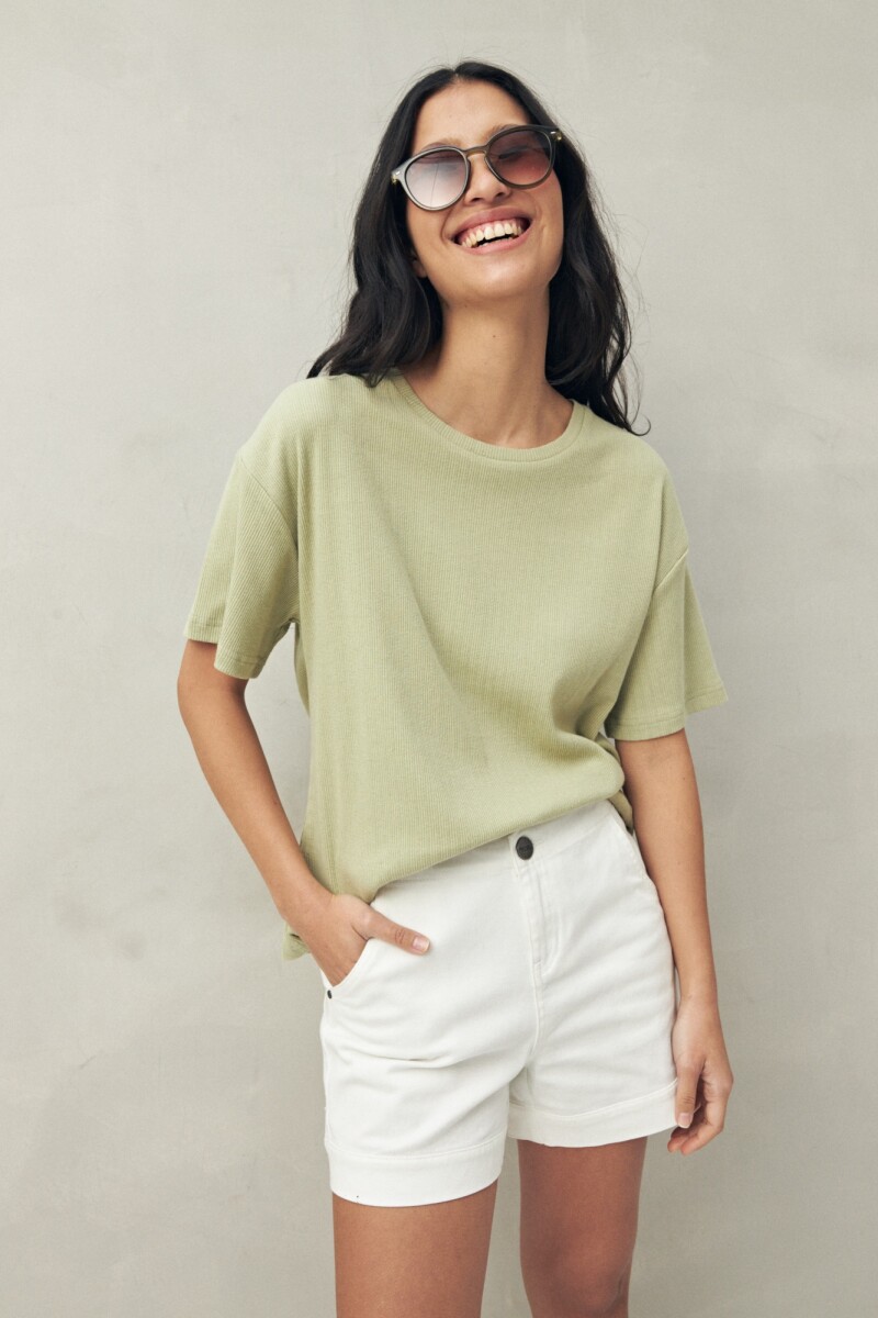 REMERA BASILE Verde Oliva