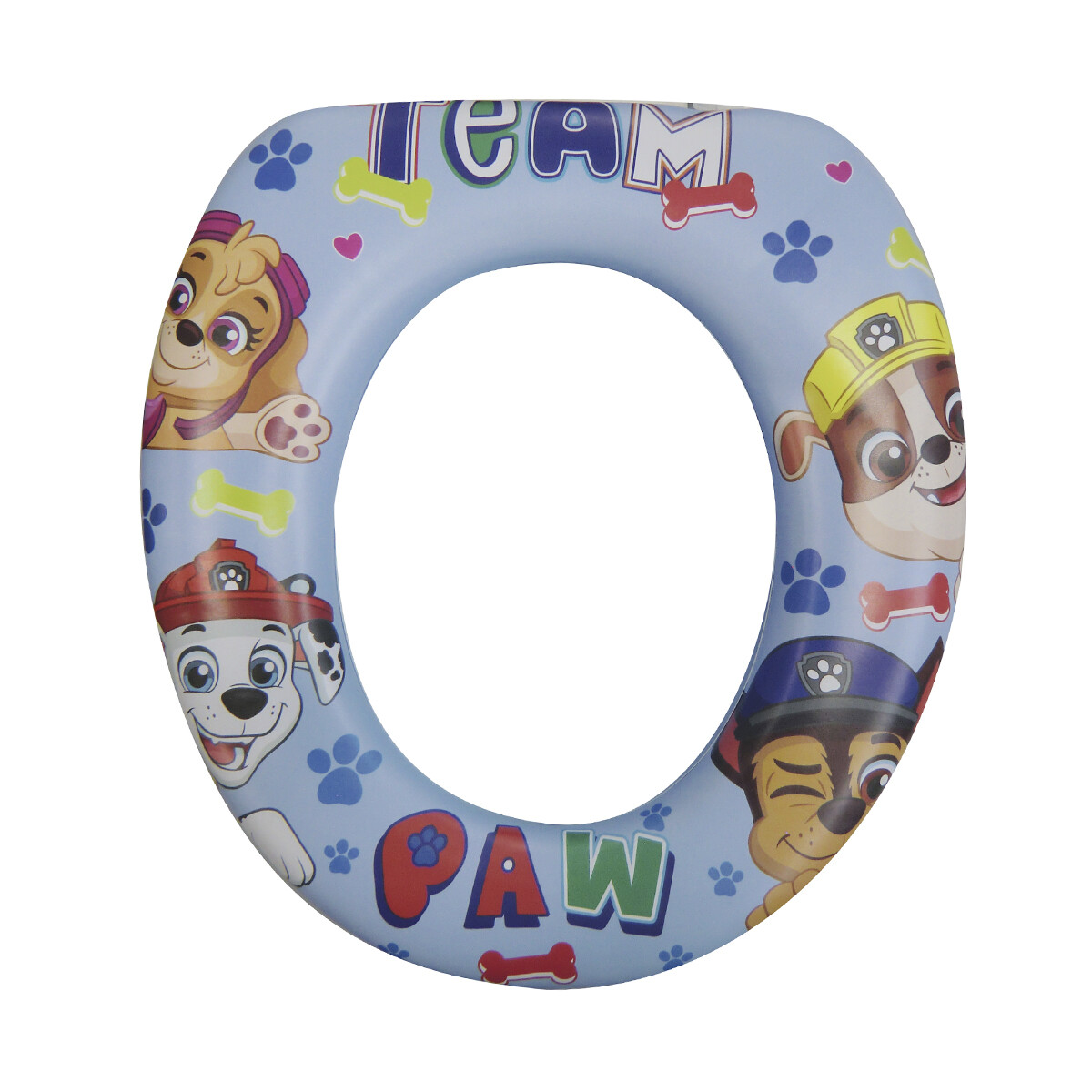 Reductor adaptador de Inodoro infantil de Paw Patrol - CELESTE 