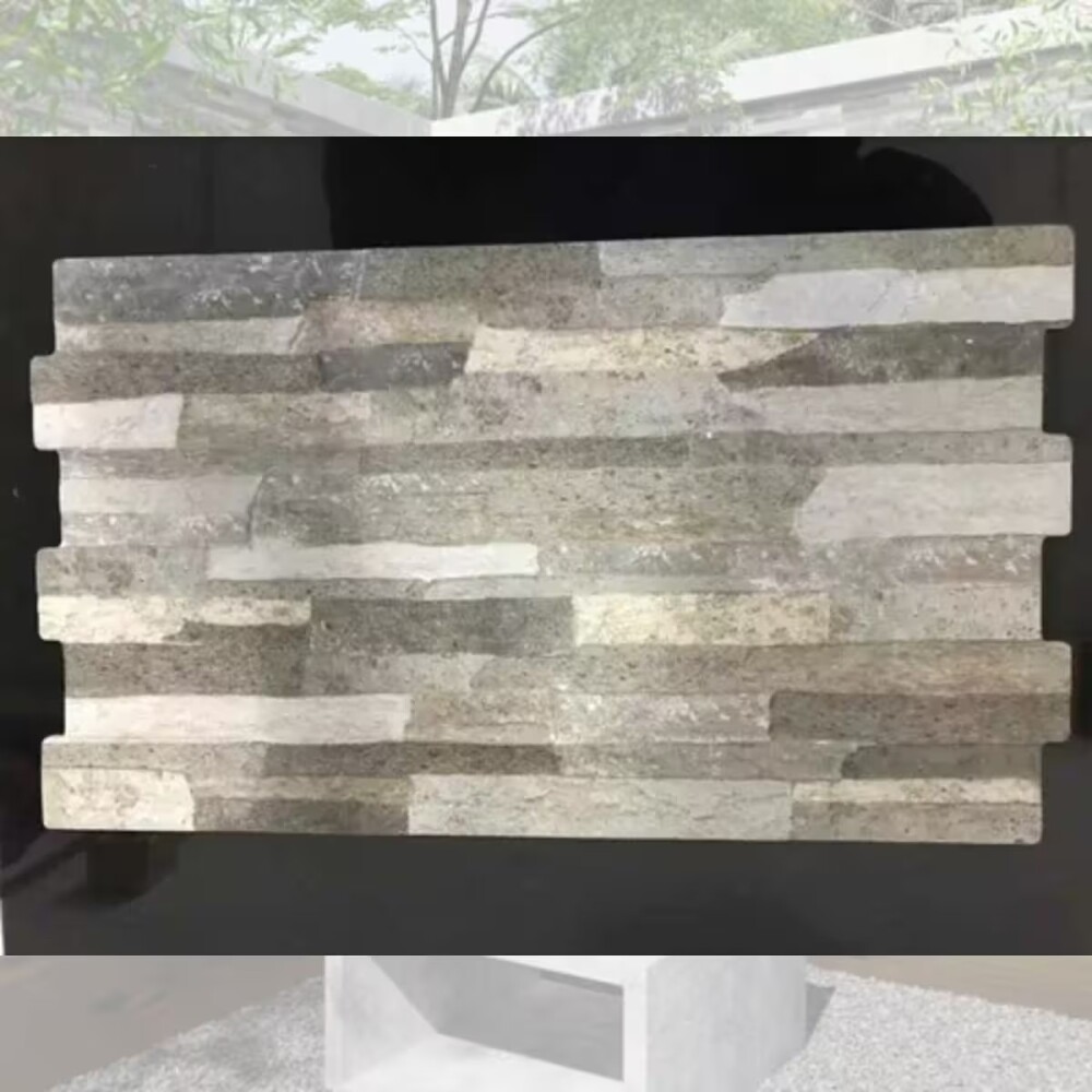 Cerámica para pared Oasis Filito 31x54 cm estilo piedra Mate Cerámica Para Pared Oasis Filito 31x54 Cm Estilo Piedra Mate