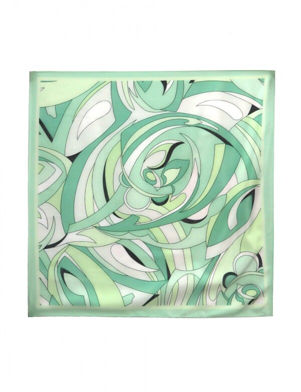 Pañuelo Swirl VERDE/MULTI