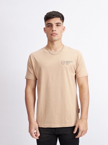 REMERA VOLLEY BEIGE