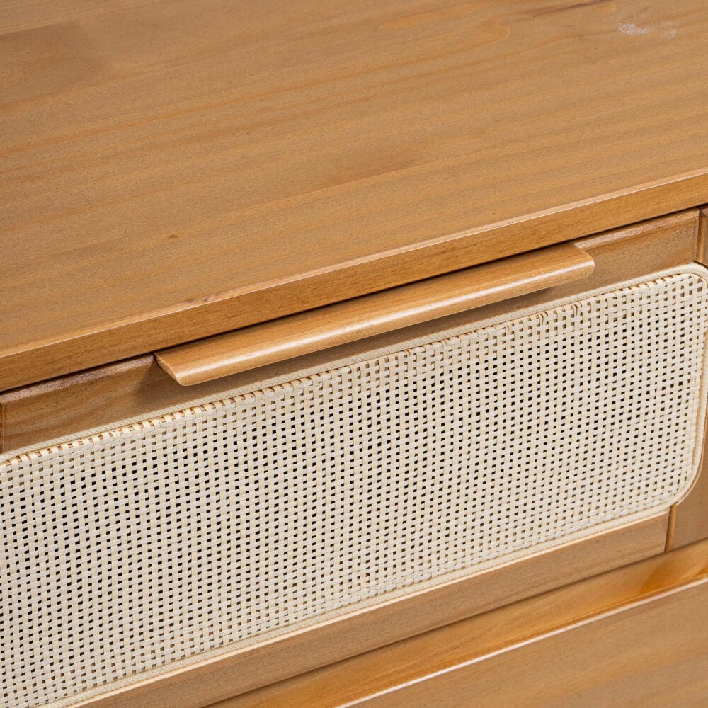 COMODA MADERA-MACIZA MARRON PRAGA