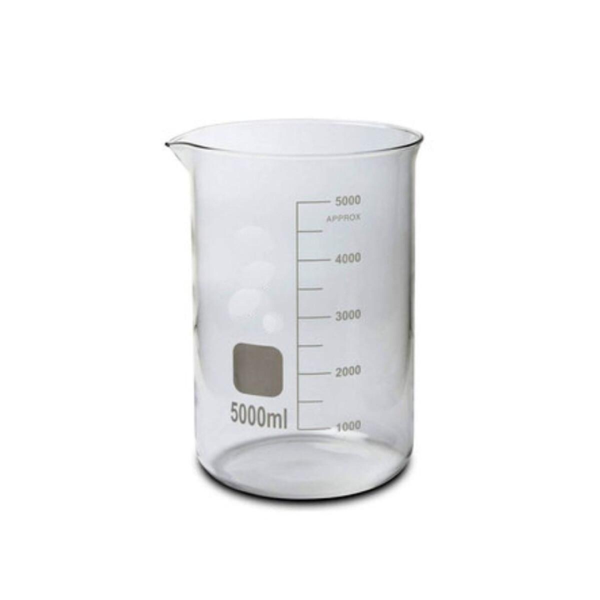 Vaso bohemia vidrio - 5000 mL 