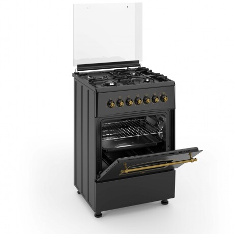 Cocina combinada Dikler 4H D-6 Colonial inox. Cocina combinada Dikler 4H D-6 Colonial inox.