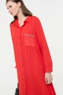 CAMISA LARGA Rojo