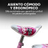 Bicicleta infantil Shengdi Rodado 14 Canasto Parrilla Hadas Rosa 2
