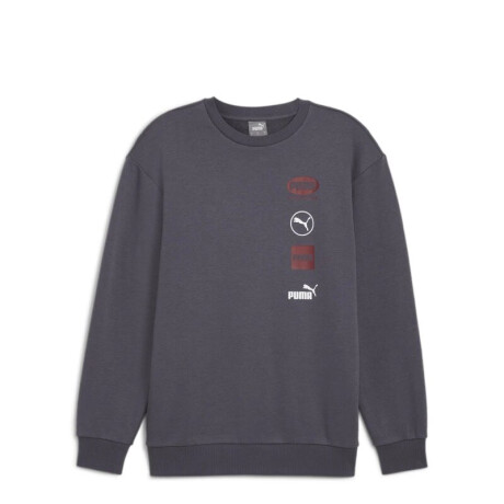 Buzo de Hombre Puma Power Gr. Crew Gris Oscuro