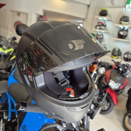 Casco Bike Up Tech Visor Negro