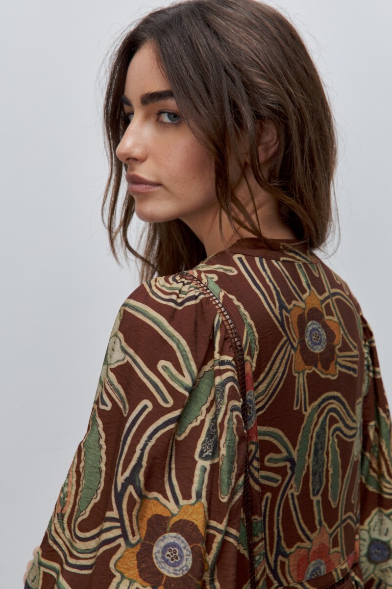 VESTIDO EIRA Chocolate