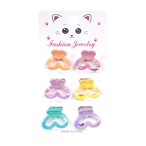 Broches pinzas de colores brillantes 6pcs Broches Pinzas De Colores Brillantes 6pcs