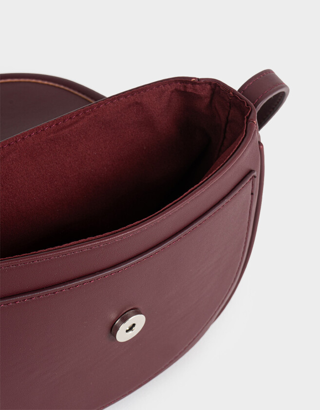 Bandoleras Bandolera Suede Uva - Violeta Uva