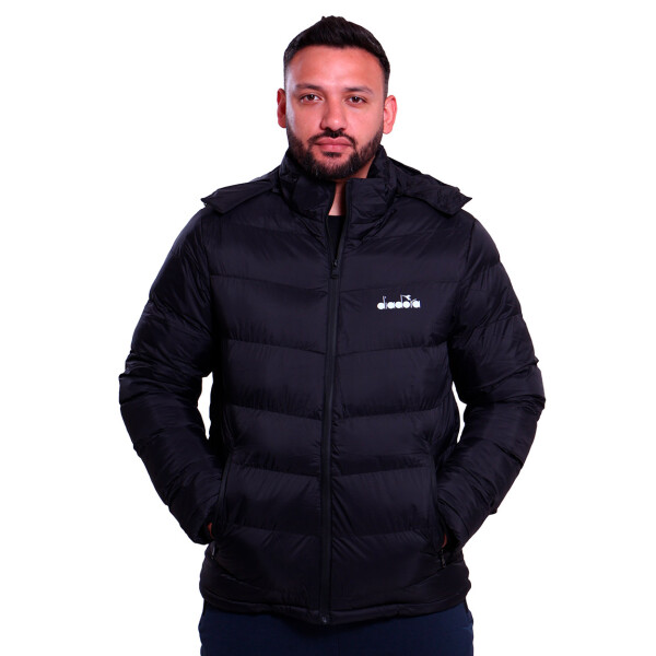 Campera Diadora Hombre Negro-negro