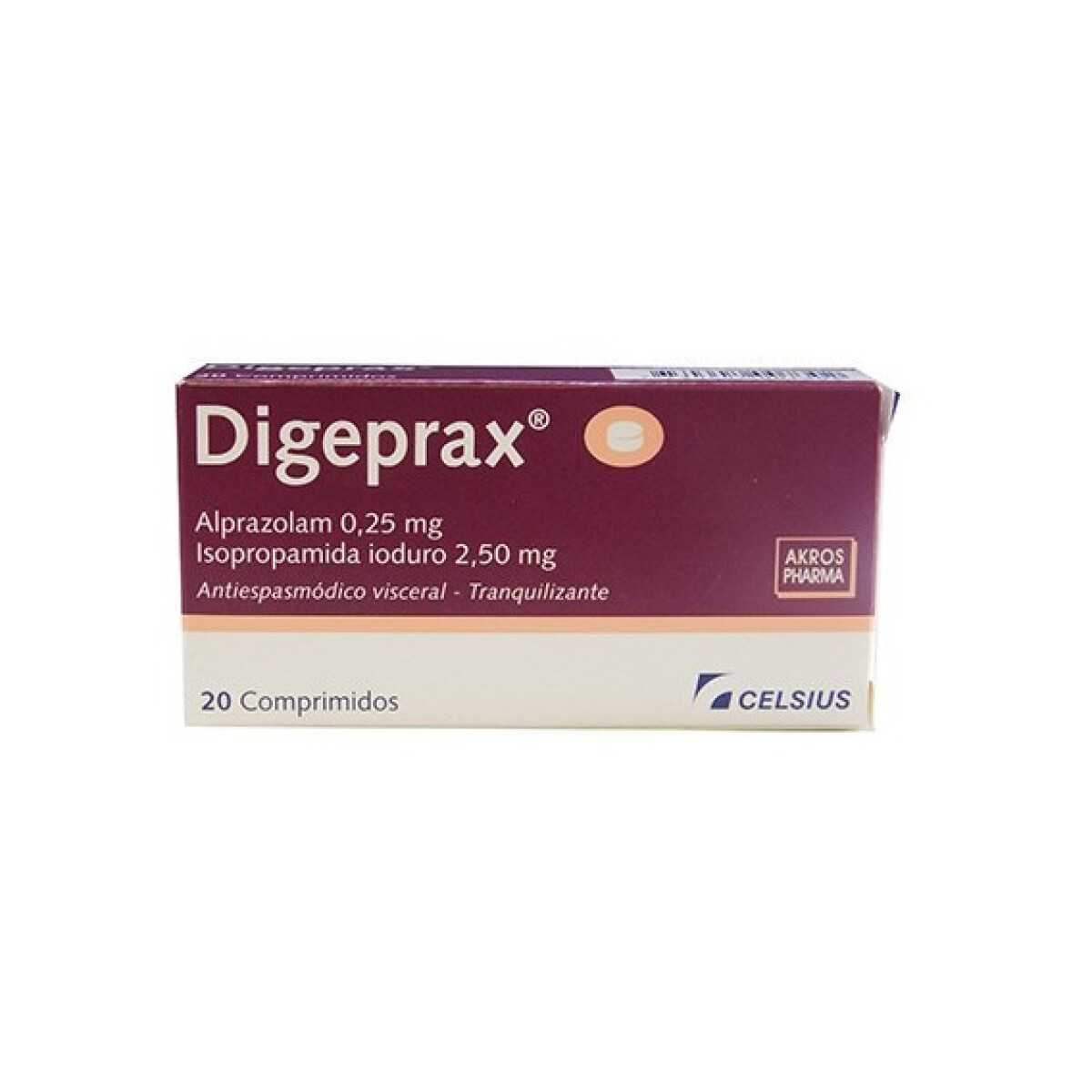 Digeprax 20 Comp. 