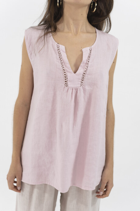 Musculosa Asisi Rosa