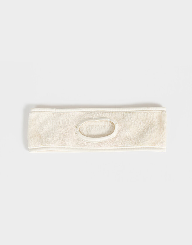 Vinchas Textiles Hair Care Vincha Textil - Blanco Crudo