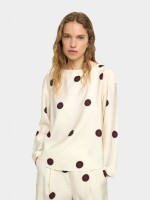 Blusa Con Lunares multicolor