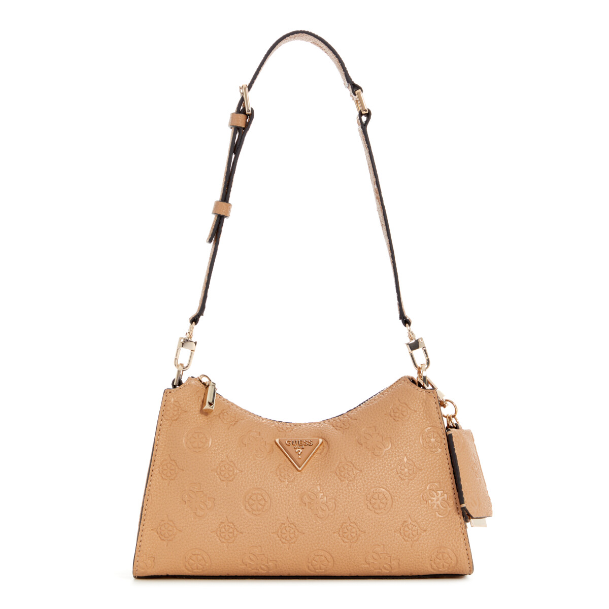 Cartera Guess Cresidia Chica Beige 