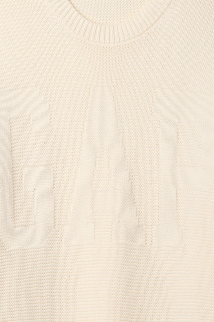 Buzo Logo Gap Mujer Ivory Frost