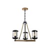 "COLGANTE 3 LUCES ""URBAN"" E27 60W MADERA" "COLGANTE 3 LUCES ""URBAN"" E27 60W MADERA"
