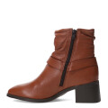 Botas de Mujer Bottero TULHE de Cuero Marrón Coñac