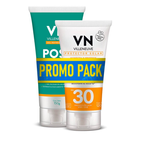 Protector Solar Villeneuve Fps30 120Ml + Gel Post 150Gr Pack