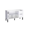 Mueble bajo mesada cocina Cisne 150cm blanco Cozimax Mueble Bajo Mesada Cocina Cisne 150cm Blanco Cozimax