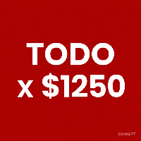 Todo x $ 1250