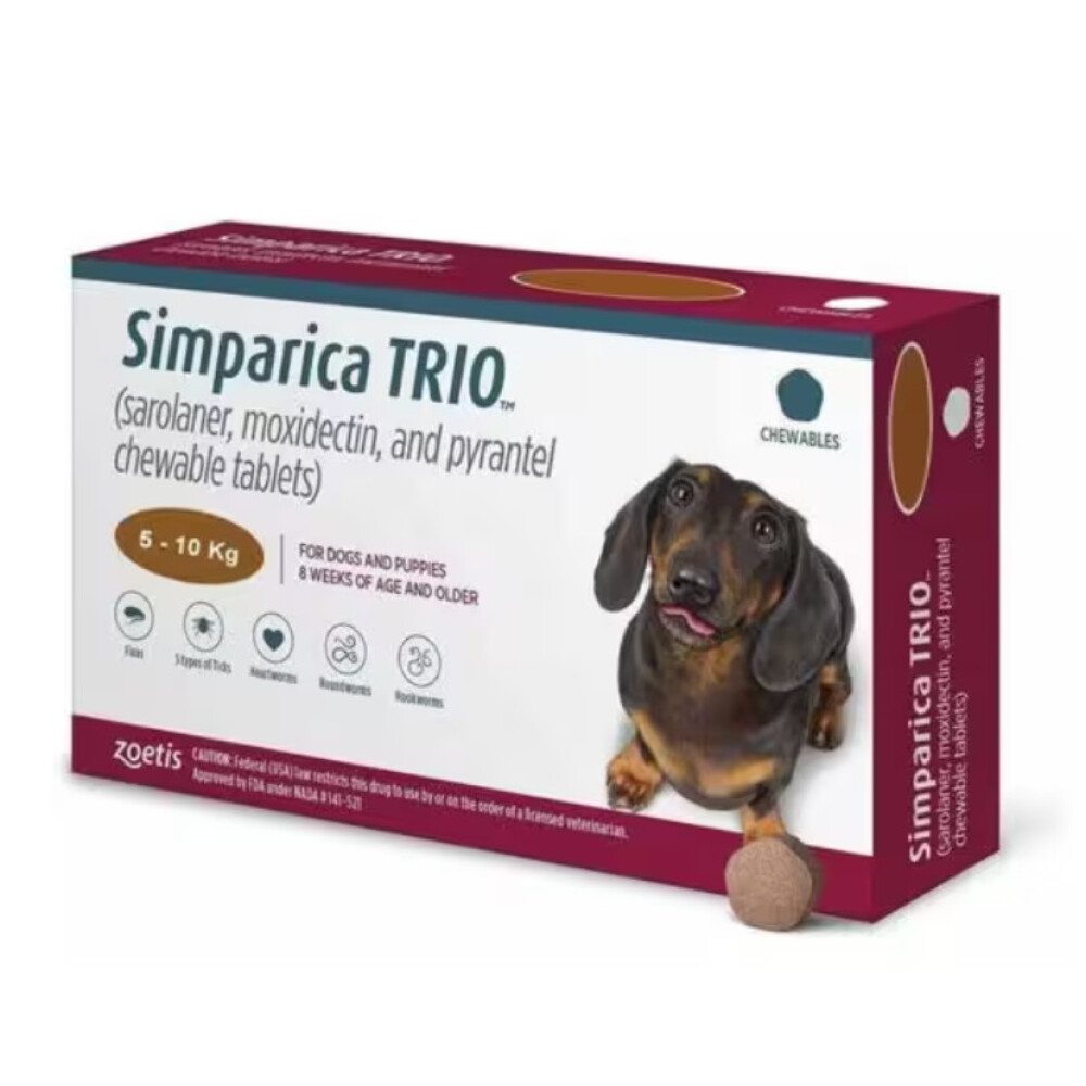 SIMPARICA TRIO 5 - 10 KG SIMPARICA TRIO 5 - 10 KG