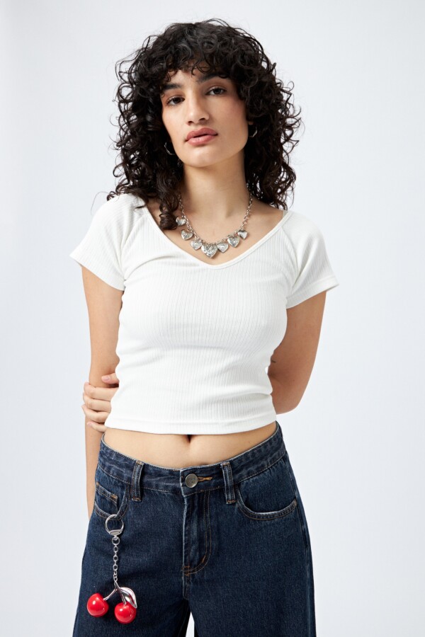 REMERA GEMMA Crudo