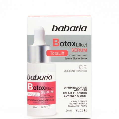Suero Babaria Botox Effecto 30 ml Suero Babaria Botox Effecto 30 ml