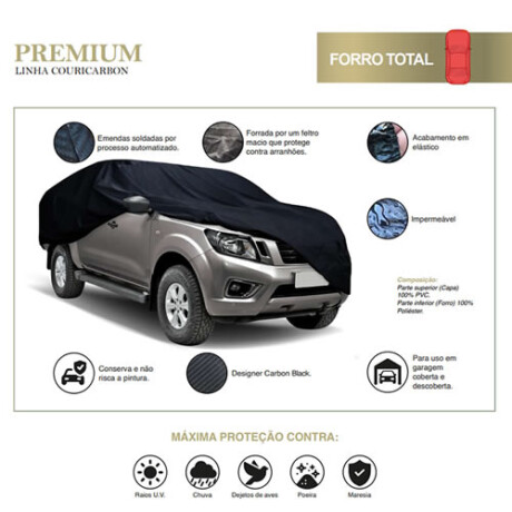 Funda para camionetas SUV impermeable con filtro UV, Material Premium Eco Cuero, Marca Carrhel Funda para camionetas SUV impermeable con filtro UV, Material Premium Eco Cuero, Marca Carrhel